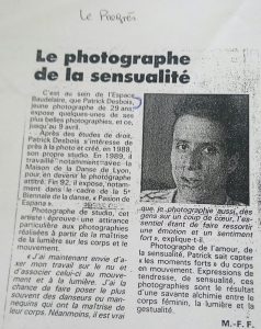 revue de presse - photographe couple sensuel