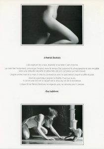 Photo sensuelle Desbois presse 6