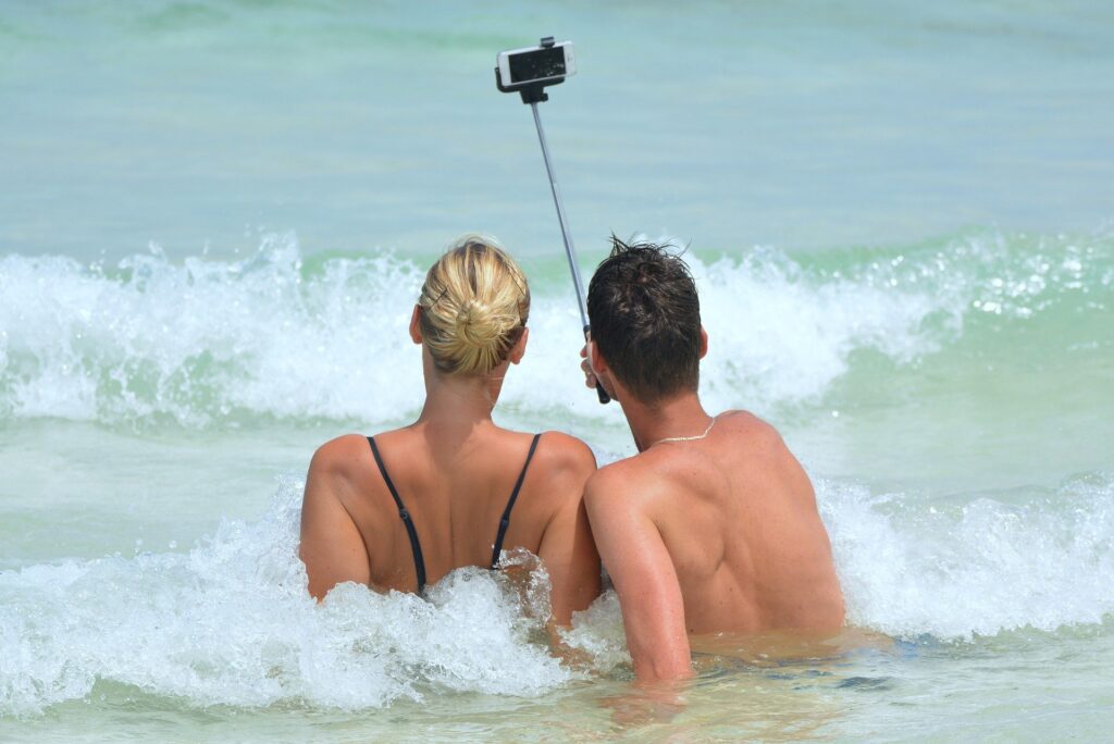 photo sensuelle à la plage